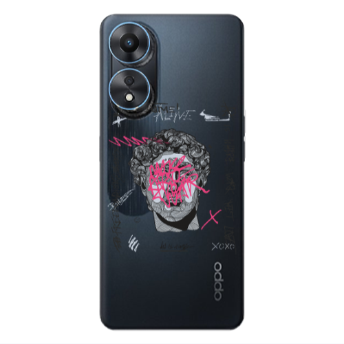 Oppo A 98 Yet Transparent Silicone TPU Θήκη