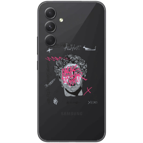 Samsung Galaxy A25 Yet Transparent Silicone TPU Θήκη