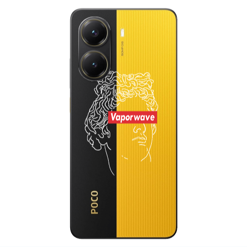 Xiaomi Poco X7 Pro Vaporwave Transparent Silicone TPU Θήκη