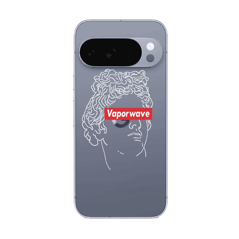 Google Pixel 10 Pro Vaporwave Transparent Silicone TPU Θήκη