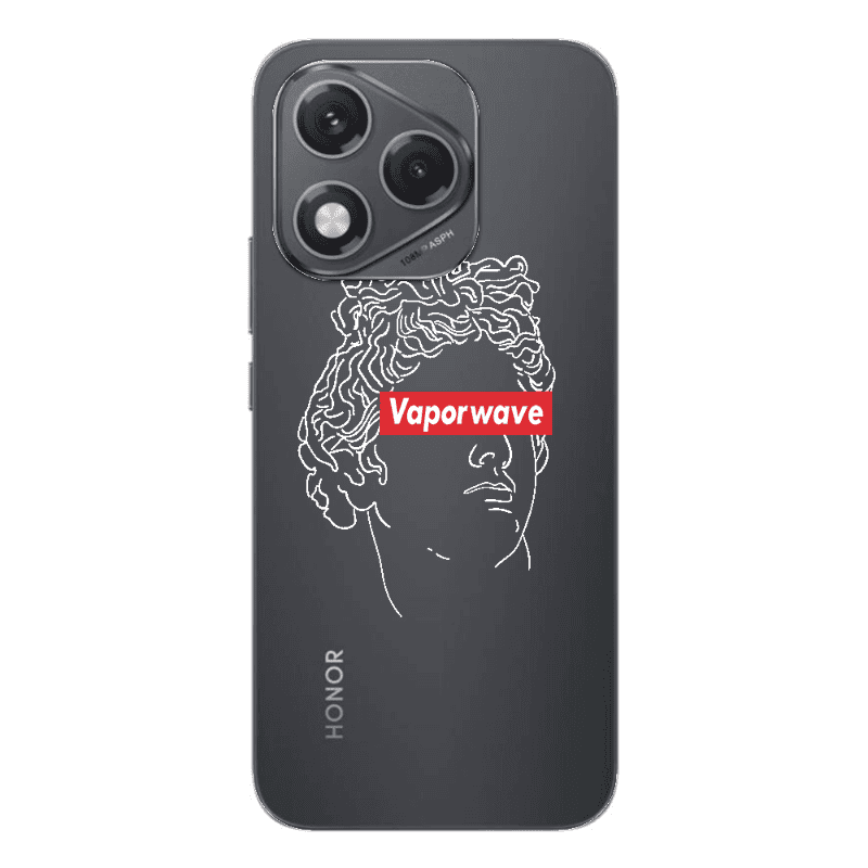 Honor 400 Lite Vaporwave Transparent Silicone TPU Θήκη