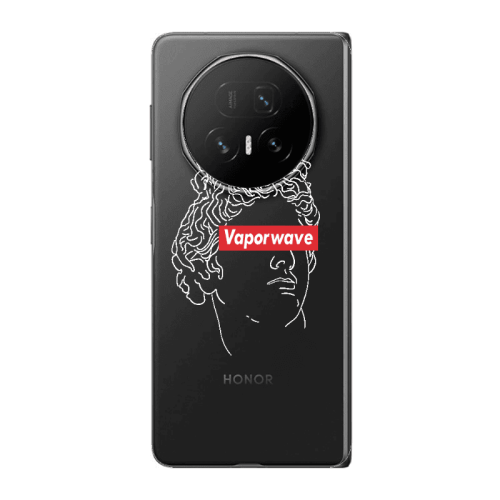Honor Magic V5 Vaporwave Transparent Silicone TPU Θήκη