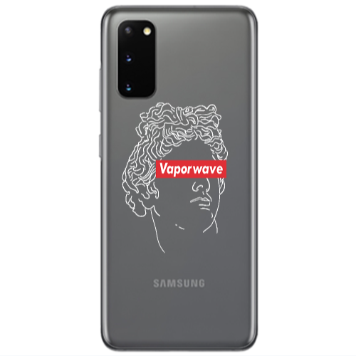 Samsung S20 Vaporwave Transparent Silicone TPU Θήκη
