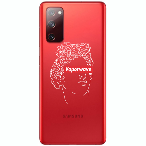 Samsung S20 FE Vaporwave Transparent Silicone TPU Θήκη