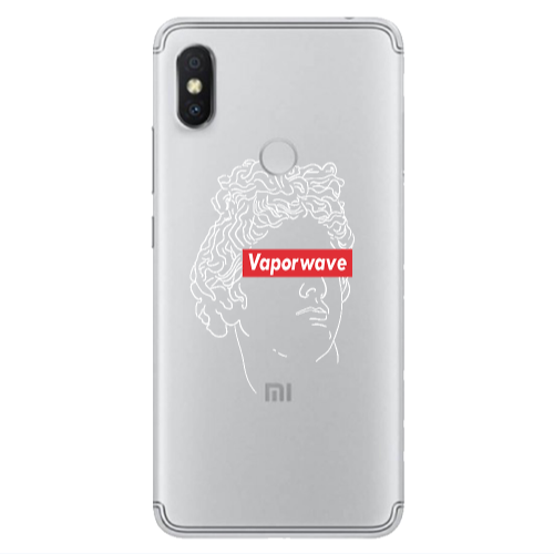 Xiaomi Redmi S2 Vaporwave Transparent Silicone TPU Θήκη