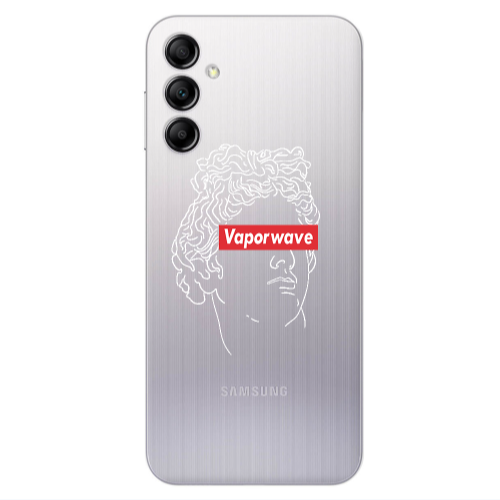 Samsung A14 5G Vaporwave Transparent Silicone TPU Θήκη