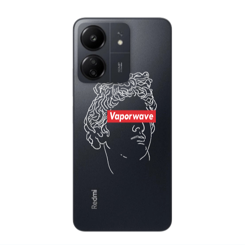 Xiaomi Redmi 13C Vaporwave Transparent Silicone TPU Θήκη