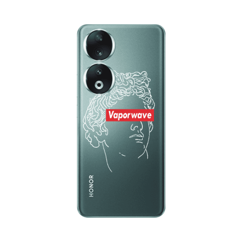 Honor 90 5G Vaporwave Transparent Silicone TPU Θήκη