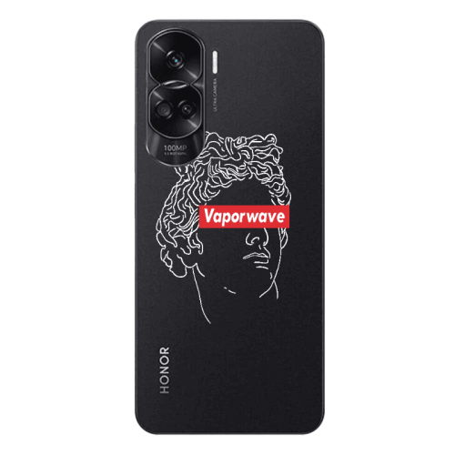 Honor 90 Lite 5G Vaporwave Transparent Silicone TPU Θήκη