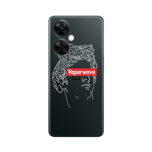 Oneplus Nord CE 3 Lite 5G Vaporwave Transparent Silicone TPU Θήκη