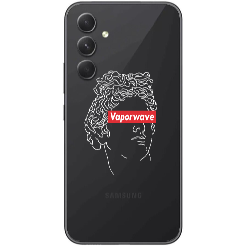 Samsung  Galaxy A05s Vaporwave Transparent Silicone TPU Θήκη