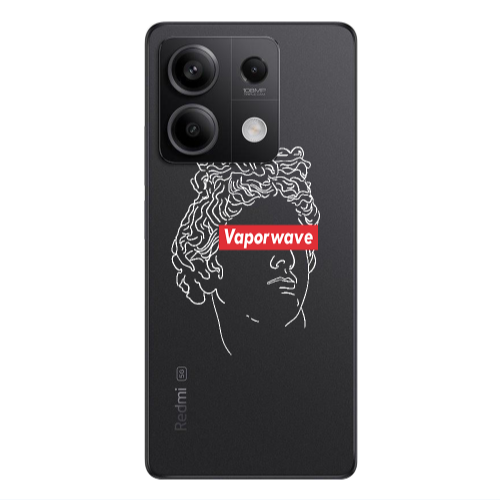Xiaomi Redmi Note 13 5G Vaporwave Transparent Silicone TPU Θήκη