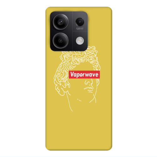 Xiaomi Redmi Note 13 5G Vaporwave Yellow Colored Silicone TPU Θήκη