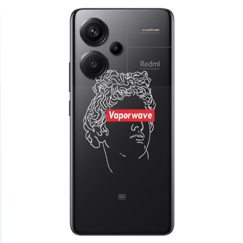 Xiaomi Redmi Note 13 Pro+ 5G  Vaporwave Transparent Silicone TPU Θήκη