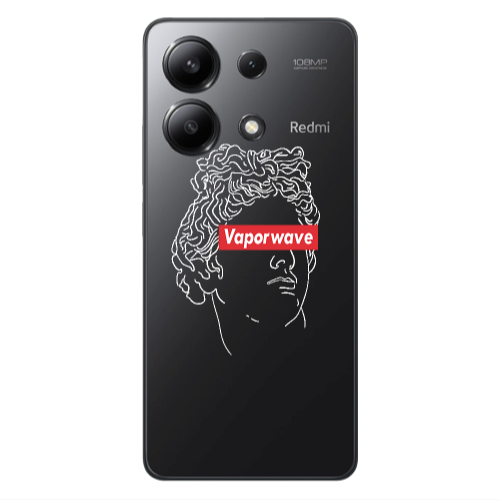 Xiaomi Redmi Note 13 4G Vaporwave Transparent Silicone TPU Θήκη