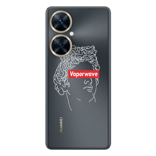 Huawei Nova 11i Vaporwave Transparent Silicone TPU Θήκη