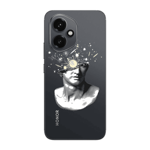 Honor Magic 400 Space Statue Transparent Silicone TPU Θήκη