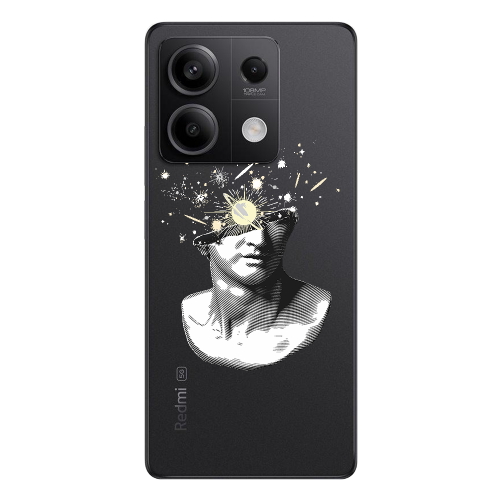 Xiaomi Redmi Note 13Pro 5G Space Statue Transparent Silicone TPU Θήκη