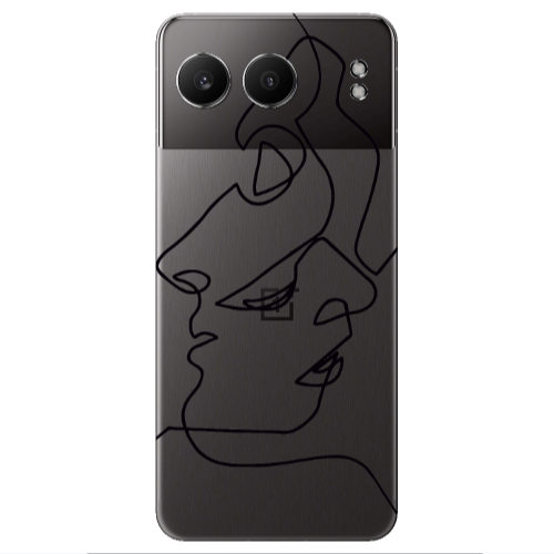 Oneplus Nord 4 intertwined Transparent Silicone TPU Θήκη