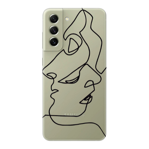 Samsung S22 Plus intertwined Transparent Silicone TPU Θήκη