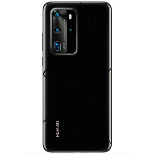 Huawei P40 Pro intertwined Transparent Silicone TPU Θήκη