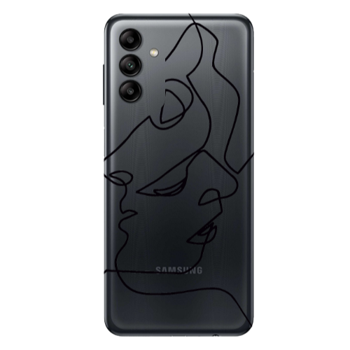 Samsung A13 5G intertwined Transparent Silicone TPU Θήκη
