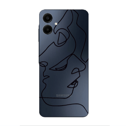 Samsung A06 intertwined Transparent Silicone TPU Θήκη