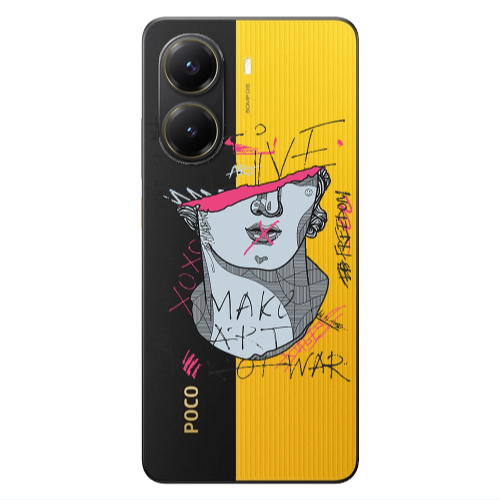 Xiaomi Poco X7 Pro Make art Transparent Silicone TPU Θήκη