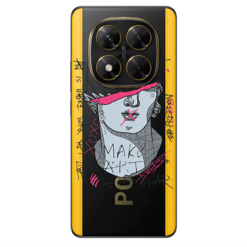 Xiaomi Poco X7 Make art Transparent Silicone TPU Θήκη