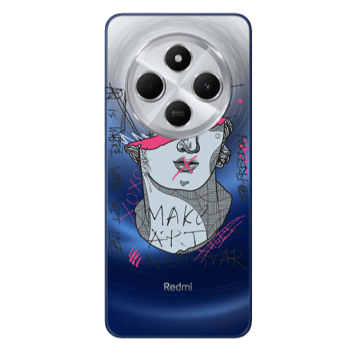Xiaomi Redmi 14c Make art Transparent Silicone TPU Θήκη