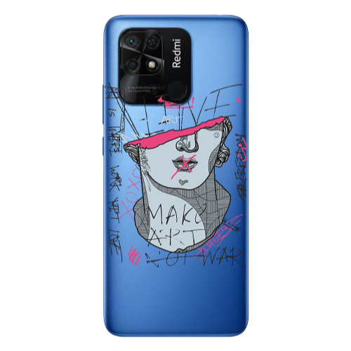 Xiaomi Poco C40 Make art Transparent Silicone TPU Θήκη