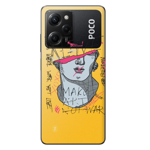 Xiaomi Poco X5 Pro Make art Transparent Silicone TPU Θήκη