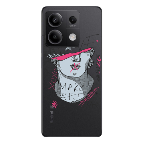 Xiaomi Redmi Note 13Pro 5G Make art Transparent Silicone TPU Θήκη