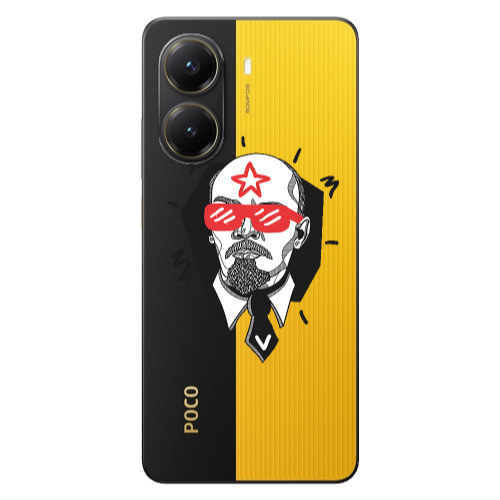 Xiaomi Poco X7 Pro Stars and glasses Transparent Silicone TPU Θήκη