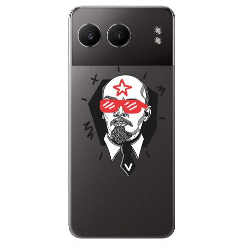 Oneplus Nord 4 Stars and glasses Transparent Silicone TPU Θήκη