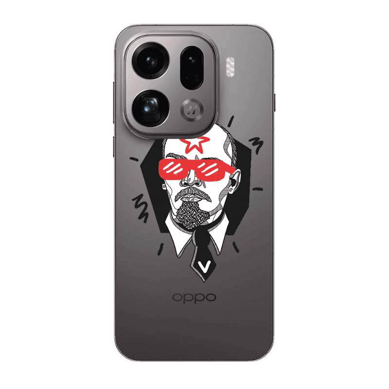 Oppo Find X9 Pro Stars and glasses Transparent Silicone TPU Θήκη