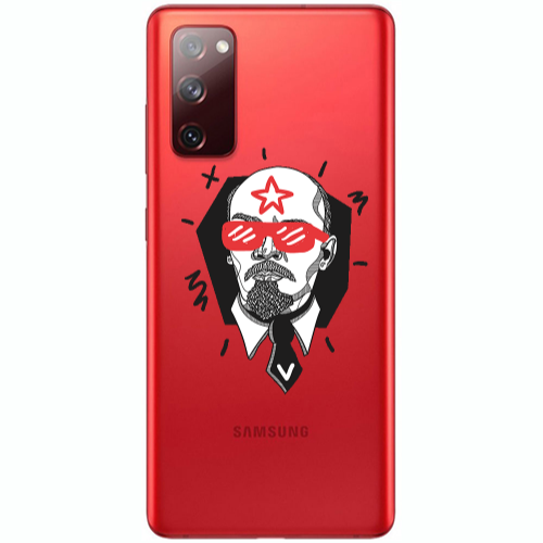 Samsung S20 FE Stars and glasses Transparent Silicone TPU Θήκη