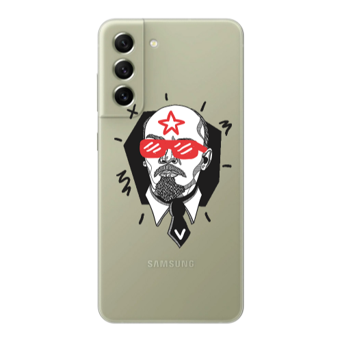 Samsung S22 Plus Stars and glasses Transparent Silicone TPU Θήκη