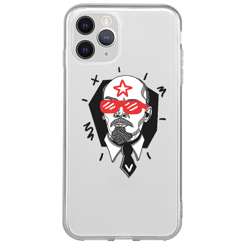 Apple iPhone 13 Pro Stars and glasses Transparent Silicone TPU Θήκη