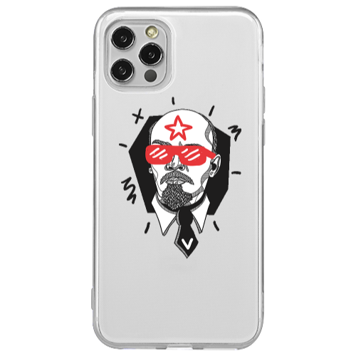 Apple iPhone 12 Pro Stars and glasses Transparent Silicone TPU Θήκη