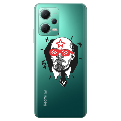 Xiaomi Redmi Note 12 Pro Plus 5G Stars and glasses Transparent Silicone TPU Θήκη