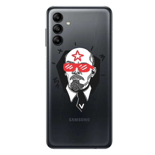 Samsung A13 5G Stars and glasses Transparent Silicone TPU Θήκη