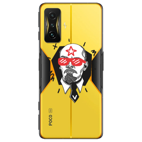 Xiaomi Poco F4 Gt Stars and glasses Transparent Silicone TPU Θήκη