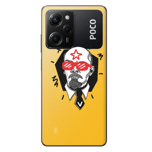 Xiaomi Poco X5 Pro Stars and glasses Transparent Silicone TPU Θήκη