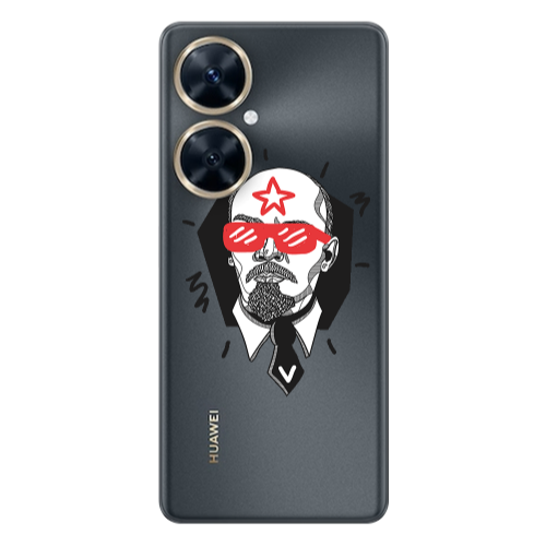 Huawei Nova 11i Stars and glasses Transparent Silicone TPU Θήκη