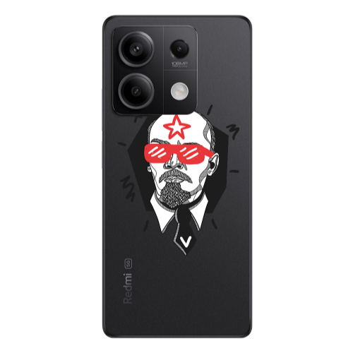 Xiaomi Redmi Note 13Pro 5G Stars and glasses Transparent Silicone TPU Θήκη