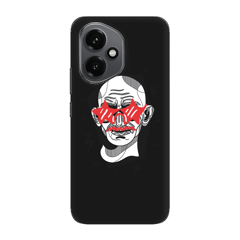 Honor Magic 400 Star glasses Black Colored Silicone TPU Θήκη