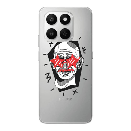 Honor Magic 400 Smart Star glasses Transparent Silicone TPU Θήκη