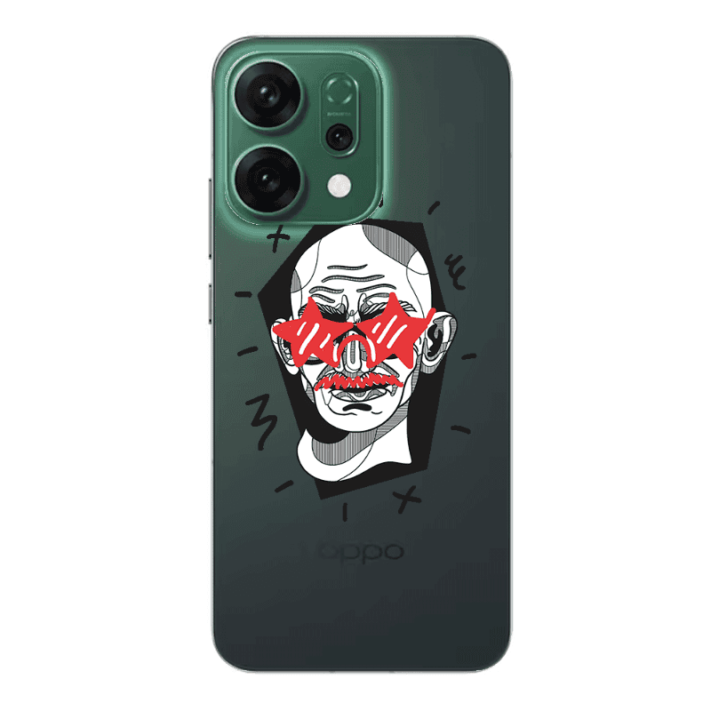 Oppo RENO 14 Star glasses Transparent Silicone TPU Θήκη