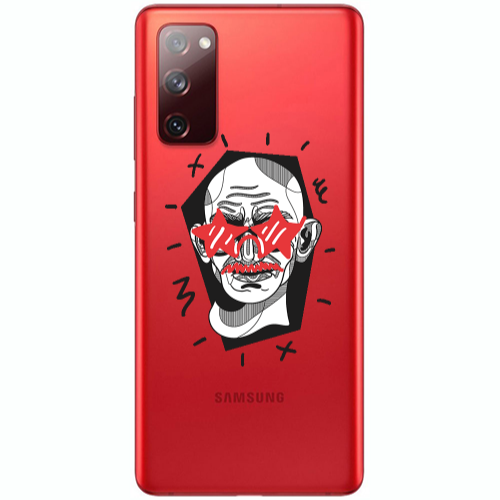 Samsung S20 FE Star glasses Transparent Silicone TPU Θήκη